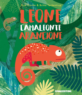 Leone camaleonte arancione